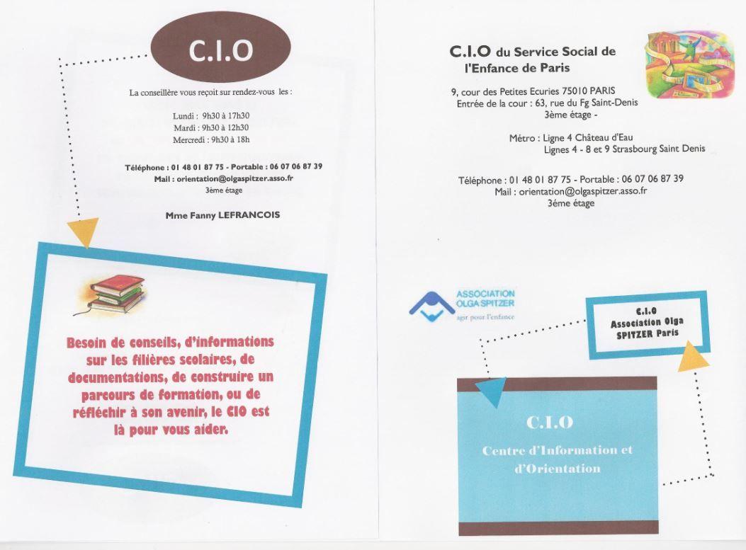 CIO du service social de l